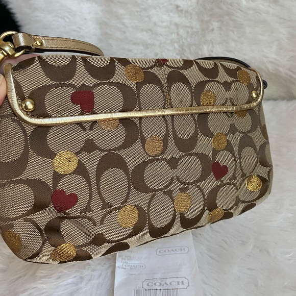 COACH SECRET ADMIRER LARGE FLAP WRISTLET WALLET 46934 - Picture 14 of 15